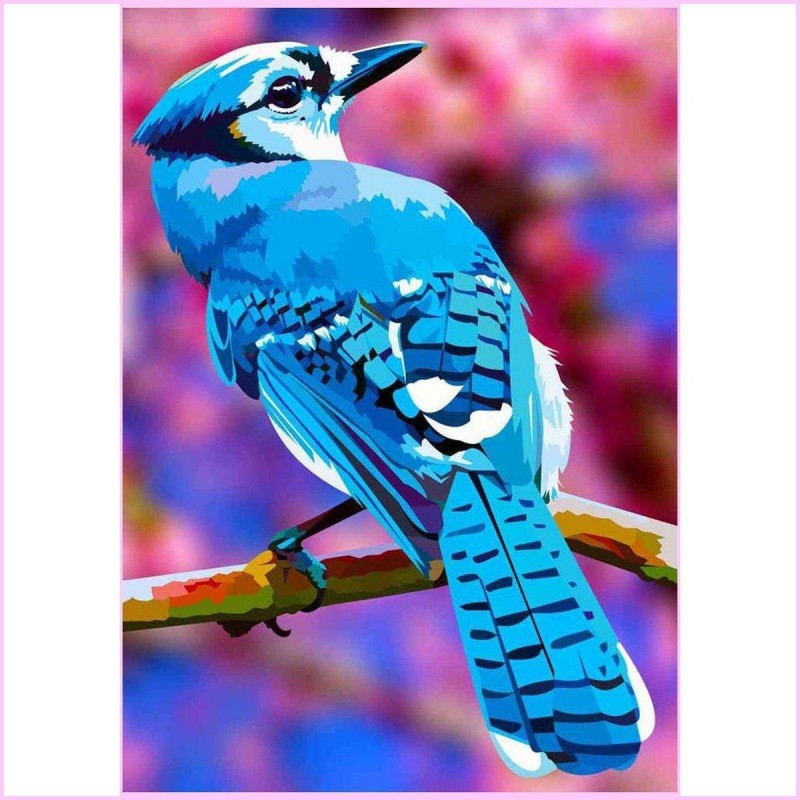 Vibrant Blue Jay